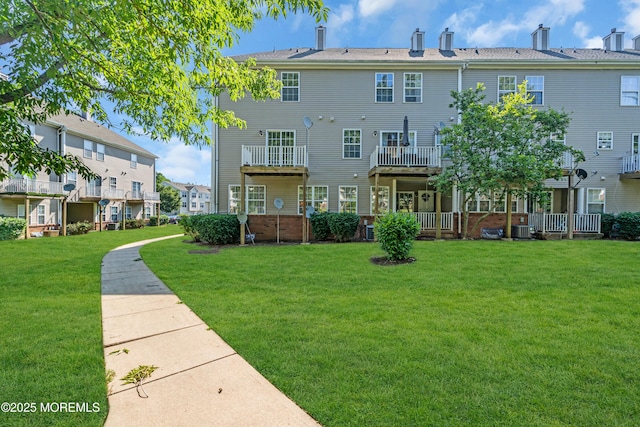 2211 Timber Ridge Ct Unit 2211, Sayreville, NJ 08859 - view of home's community featuring a yard