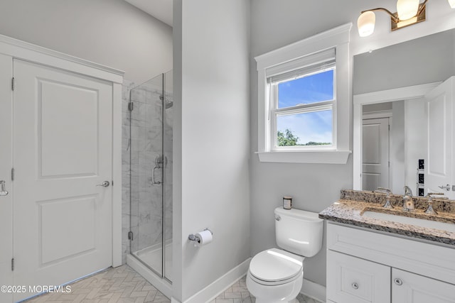 1605 Lakewood Rd, Manasquan, NJ 08736 - bathroom featuring vanity and a shower stall