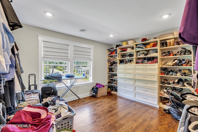 1605 Lakewood Rd, Manasquan, NJ 08736 - spacious closet with wood finished floors