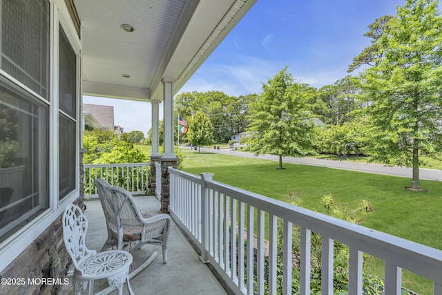 1605 Lakewood Rd, Manasquan, NJ 08736 - view of covered porch