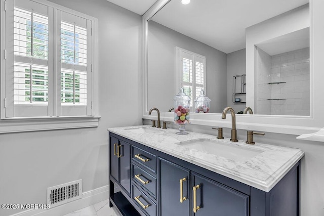 32 Blackbriar Dr, Colts Neck, NJ 07722 - bathroom with healthy amount of natural light and double vanity