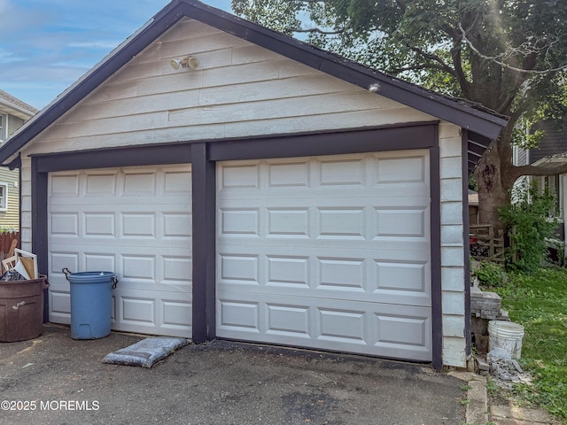 192 Bath Ave, Long Branch, NJ 07740 - view of detached garage