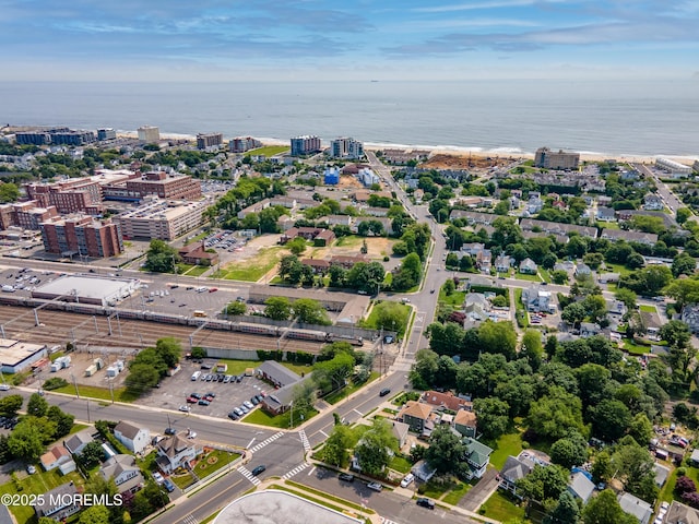 192 Bath Ave, Long Branch, NJ 07740 - aerial view of property's location featuring nearby urban area and a large body of water