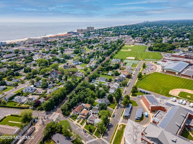 192 Bath Ave, Long Branch, NJ 07740 - bird's eye view of a nearby body of water