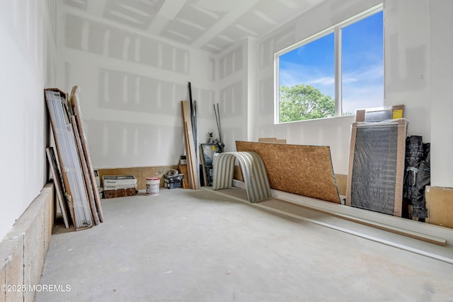 1423 Anthony Ct, Toms River, NJ 08753 - unfurnished room with unfinished concrete flooring