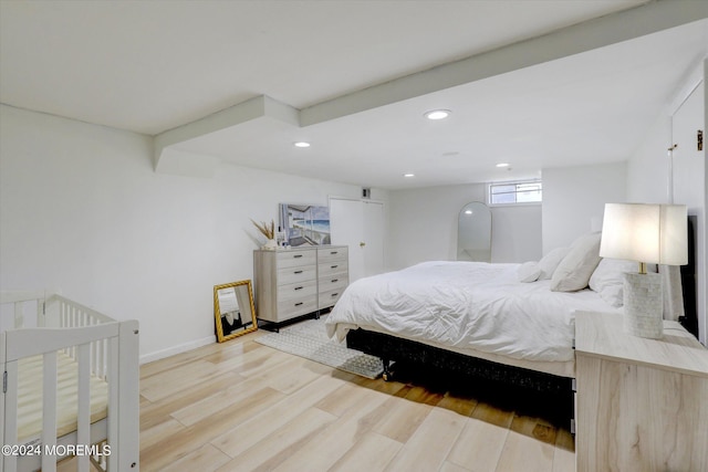 12 Harbor Ct, West Long Branch, NJ 07764 - bedroom with wood finished floors and recessed lighting