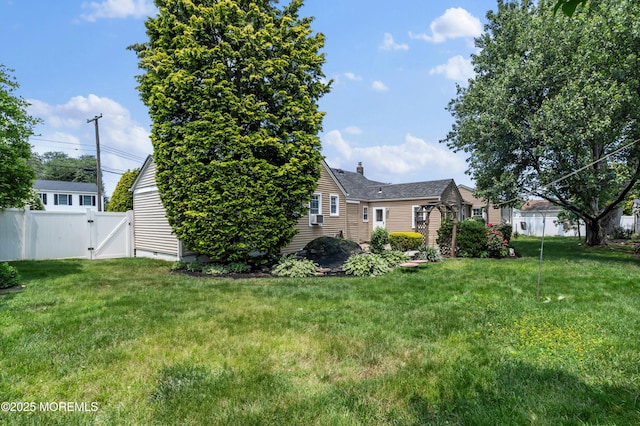 149 9th St, Belford, NJ 07718 - view of yard featuring a gate