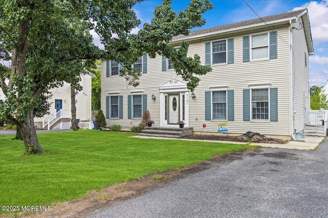 519 Gilford Ave, Toms River, NJ 08753 - colonial inspired home featuring a front lawn