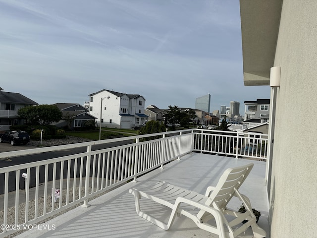 5205 Ocean Dr S, Brigantine City, NJ 08203 - balcony with a residential view