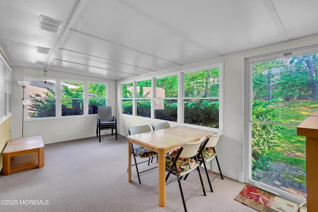 7 Robinson Rd, Brick, NJ 08724 - sunroom with plenty of natural light and carpet flooring