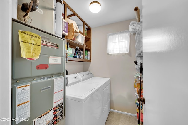 7 Robinson Rd, Brick, NJ 08724 - washroom with washing machine and dryer and baseboards