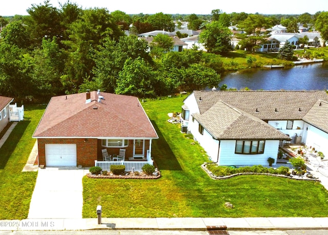 861 Jamaica Blvd, Toms River, NJ 08757 - aerial view of residential area featuring a large body of water