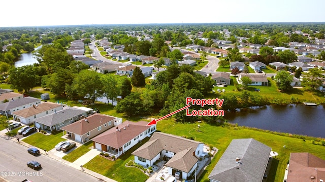 861 Jamaica Blvd, Toms River, NJ 08757 - aerial view of residential area with a nearby body of water