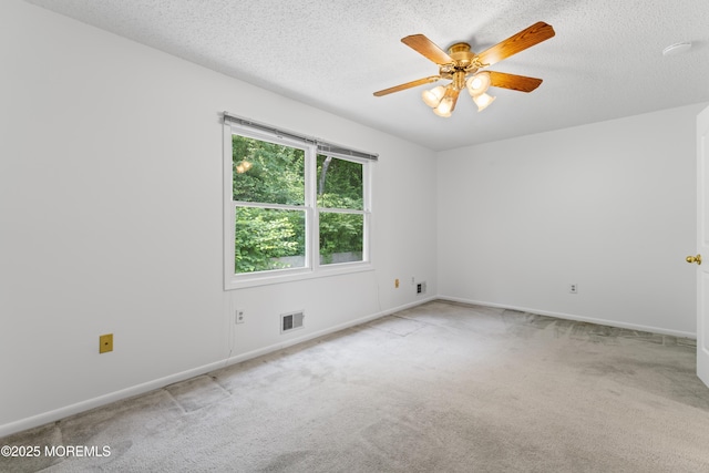 255 Shore Dr Unit 8, Highlands, NJ 07732 - empty room with carpet floors, ceiling fan, and a textured ceiling