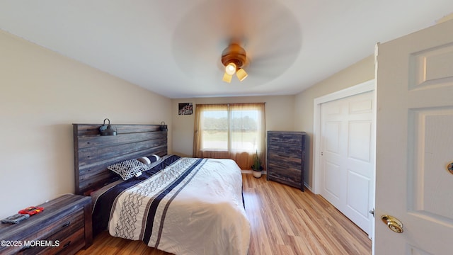5 Samantha Dr, Monroe, NJ 08831 - bedroom with light wood-style flooring and ceiling fan