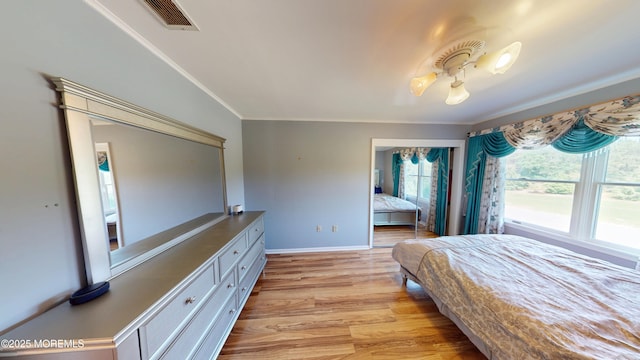 5 Samantha Dr, Monroe, NJ 08831 - bedroom featuring ornamental molding and light wood-style floors