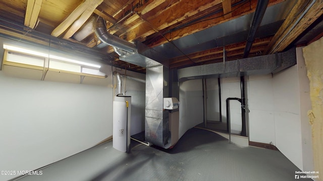 5 Samantha Dr, Monroe, NJ 08831 - unfinished basement featuring heating unit