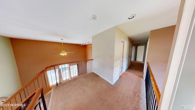 5 Samantha Dr, Monroe, NJ 08831 - corridor featuring an upstairs landing, carpet, and high vaulted ceiling