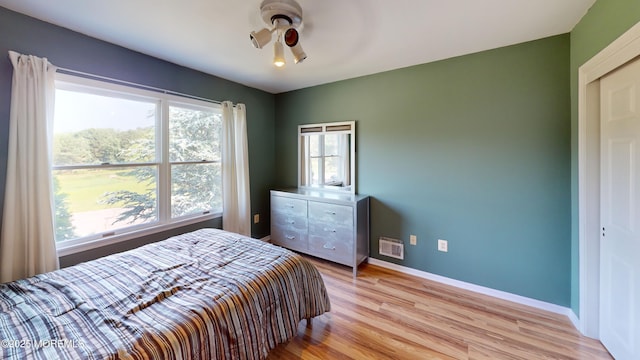5 Samantha Dr, Monroe, NJ 08831 - bedroom featuring light wood finished floors and ceiling fan