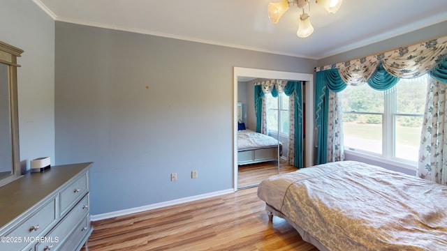 5 Samantha Dr, Monroe, NJ 08831 - bedroom with light wood-type flooring and crown molding