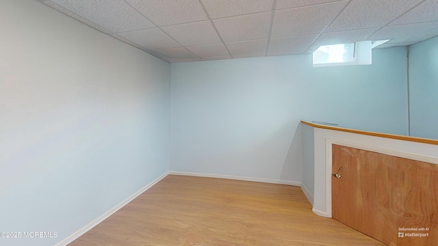 5 Samantha Dr, Monroe, NJ 08831 - spare room with wood finished floors and a paneled ceiling