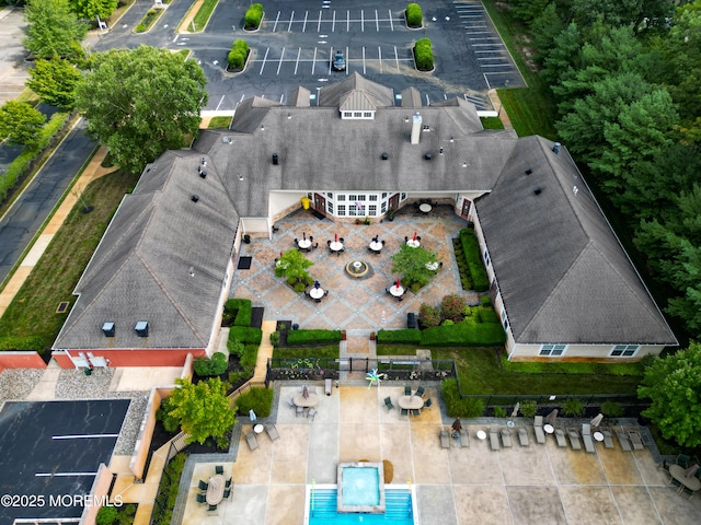 632 Sophee Ln, Lakewood, NJ 08701 - bird's eye view of a pool area