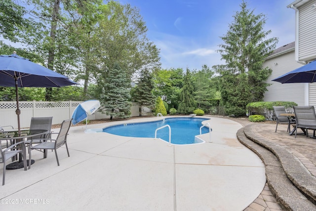 329 Valley View Cir, Freehold, NJ 07728 - view of pool with outdoor dining space and a patio area
