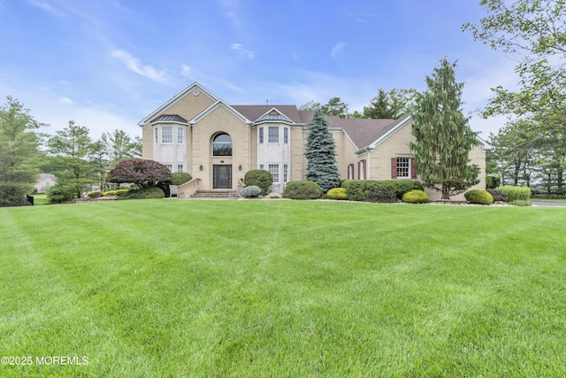 329 Valley View Cir, Freehold, NJ 07728 - view of front of property featuring a front lawn