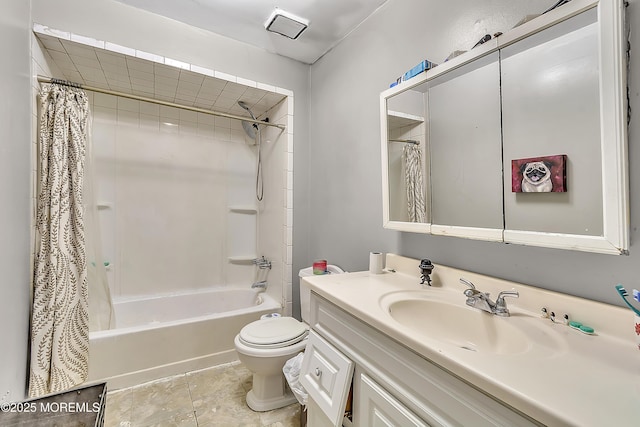 74 Fieldcrest Way, Hazlet, NJ 07730 - bathroom featuring vanity and shower / bath combination with curtain