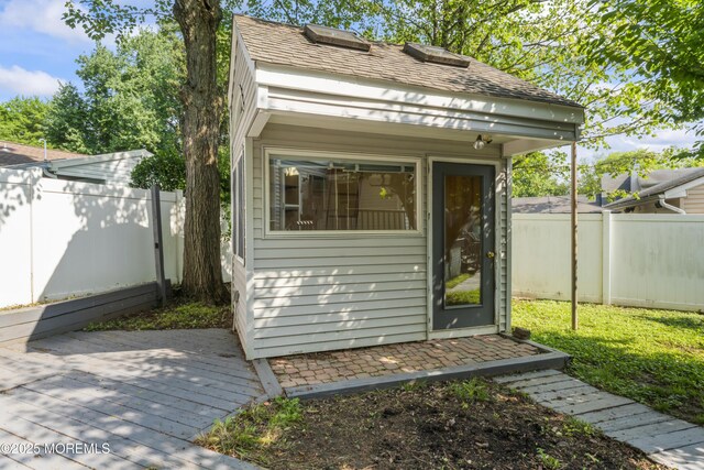 76 9th St, Belford, NJ 07718 - view of outbuilding