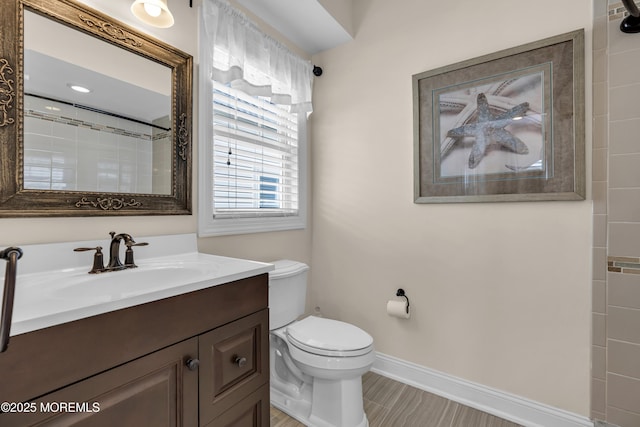 14 Seadrift Ave, Highlands, NJ 07732 - bathroom featuring vanity and a shower
