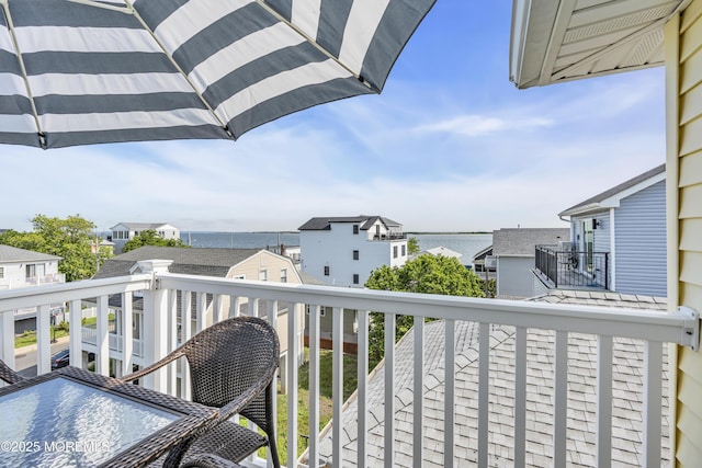 14 Seadrift Ave, Highlands, NJ 07732 - balcony with a residential view