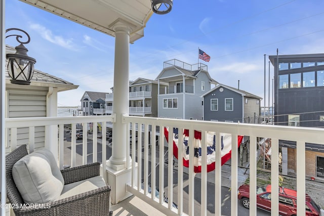 14 Seadrift Ave, Highlands, NJ 07732 - balcony featuring a residential view