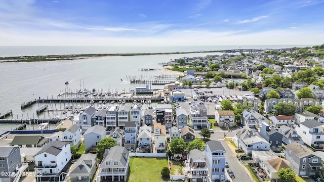 14 Seadrift Ave, Highlands, NJ 07732 - aerial view of residential area with a large body of water