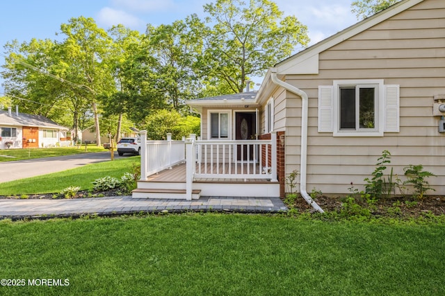 6 S Heron St Unit A, Manchester, NJ 08759 - view of front facade with a front yard