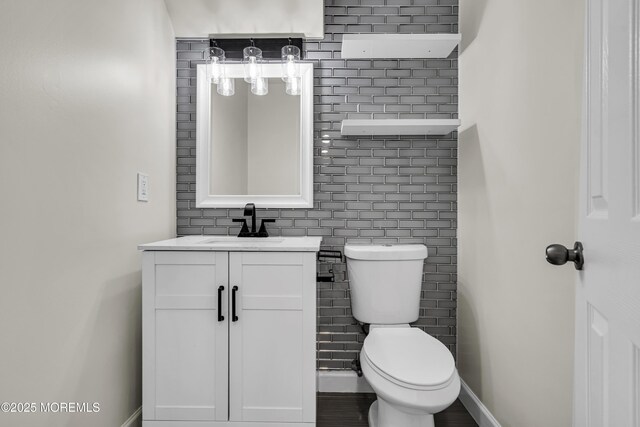 1217 Madison Ave, Toms River, NJ 08757 - half bathroom featuring toilet and vanity