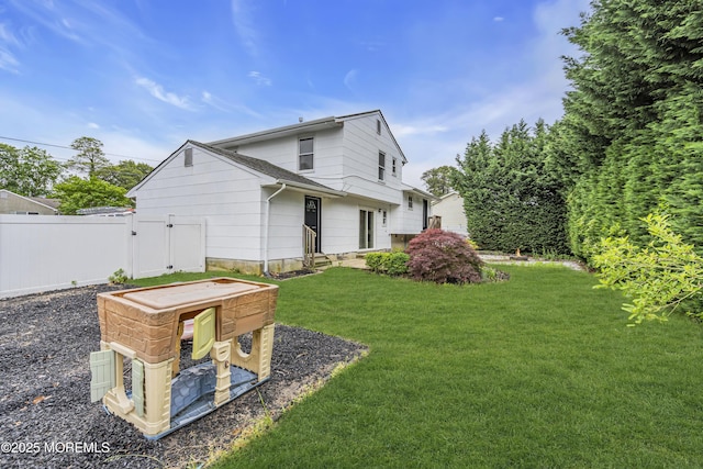 1217 Madison Ave, Toms River, NJ 08757 - rear view of house featuring a gate