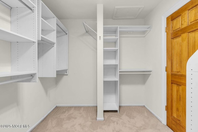 8 Eunice Ter, West Long Branch, NJ 07764 - spacious closet with light carpet and attic access
