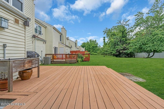 8 Eunice Ter, West Long Branch, NJ 07764 - wooden deck with a residential view