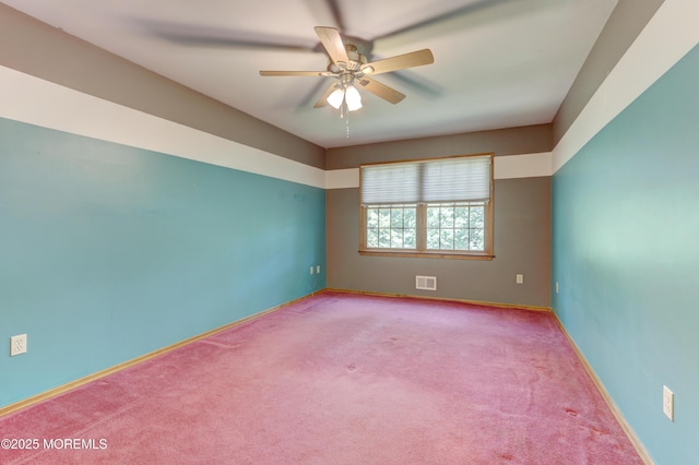 143 Siloam Rd, Freehold, NJ 07728 - carpeted empty room featuring ceiling fan and baseboards