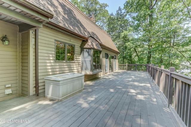 143 Siloam Rd, Freehold, NJ 07728 - view of wooden terrace