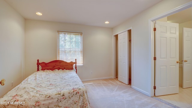 88 Vanderveer Dr, Basking Ridge, NJ 07920 - bedroom with recessed lighting and light carpet