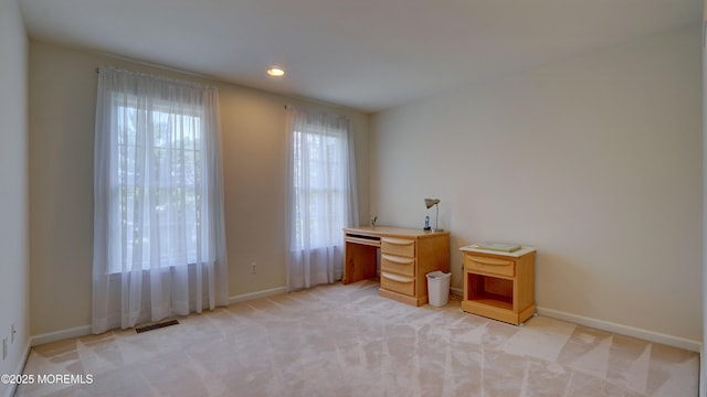 88 Vanderveer Dr, Basking Ridge, NJ 07920 - unfurnished office featuring light carpet and recessed lighting