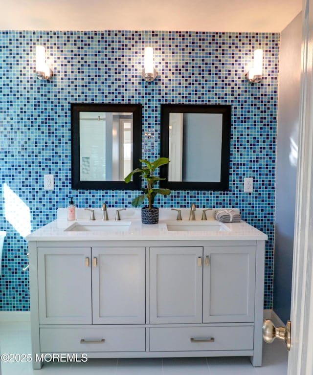 42 Cherry Tree Farm Rd, Middletown, NJ 07748 - bathroom featuring double vanity