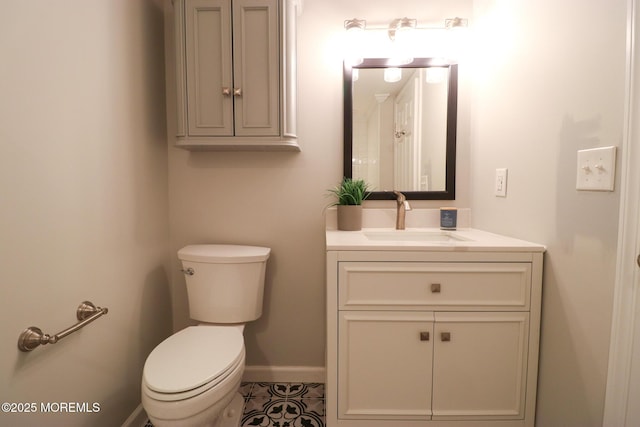 42 Cherry Tree Farm Rd, Middletown, NJ 07748 - bathroom with vanity and tile patterned floors