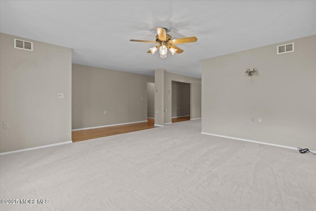 50 Normanton Ave, Manchester, NJ 08759 - empty room with a ceiling fan and carpet flooring