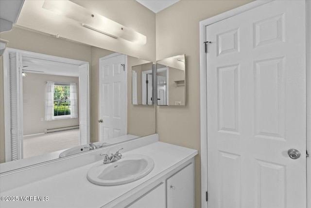 50 Normanton Ave, Manchester, NJ 08759 - bathroom featuring vanity and a baseboard heating unit