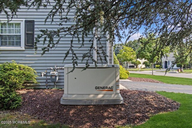 50 Normanton Ave, Manchester, NJ 08759 - exterior view of a power unit and gas meter
