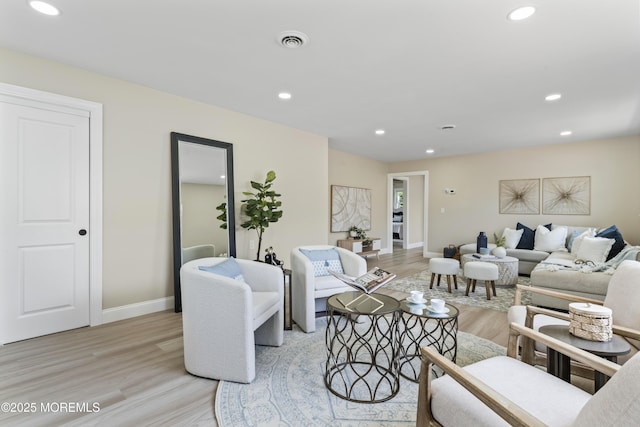 696 Jamaica Blvd, Toms River, NJ 08757 - living room with light wood finished floors and recessed lighting