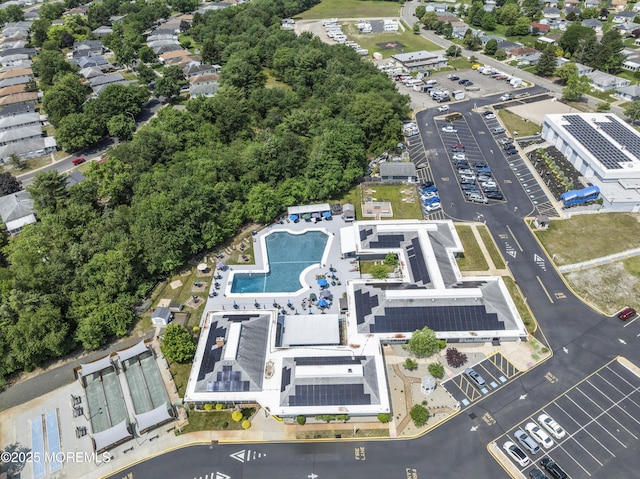 696 Jamaica Blvd, Toms River, NJ 08757 - drone / aerial view of a pool area